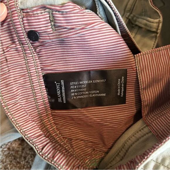 Blank NYC Mens BLANKNYC The Wooster Jeans In Kalamata Slim Fit 33x32 NWT - Picture 6 of 13